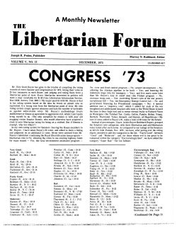 Libertarian Forum