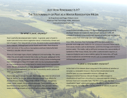 APTsorb - American Peat Technology