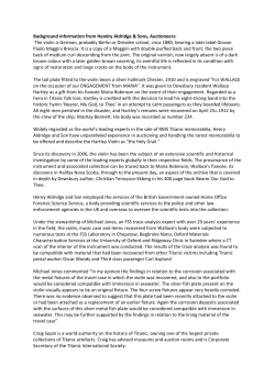 Background information from Hendry Aldridge