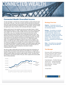 Connected Wealth Diversified Income