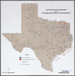 EXISTING MAJOR RESERVOIRS and