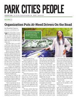 Organization Puts At-Need Drivers On the Road