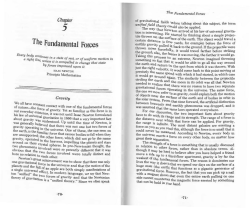 The Fundamental Forces