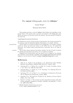 biblatex-nature. - UNL | Math | Mirror