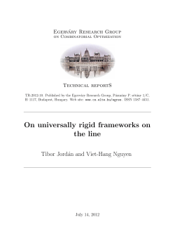On universally rigid frameworks on the line