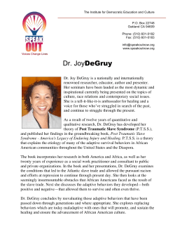 Dr. JoyDeGruy
