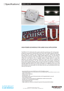 L165 P1 Spec - Daehan by LED Solutions