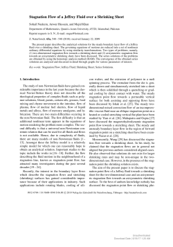 Stagnation Flow of a Jeffrey Fluid over a Shrinking Sheet