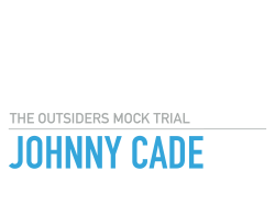The Outsiders Trial of Johnny Cade