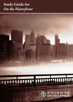 On the Waterfront Study Guide