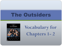 The Outsiders