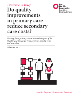 Do quality improvements in primary care reduce secondary care