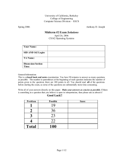 sol - CS162 - University of California, Berkeley