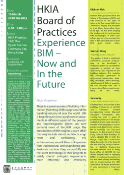 HKIA Board of Practices - The Hong Kong Institute of Architects