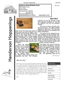 April 2017 - Henderson United Methodist Church website