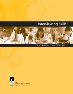Interviewing Skills - SCS Career Services