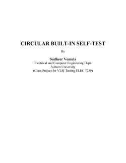 Circular BIST - Auburn Engineering