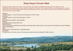 Deep Hayes Circular Walk - Staffordshire County Council