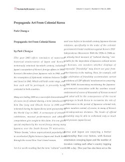 Propaganda Art From Colonial Korea