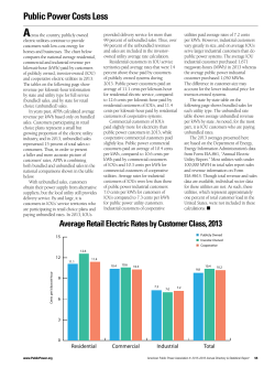 Public Power Costs Less - American Public Power Association