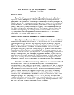 Attachment to NAIC Consumer Representatives Comments