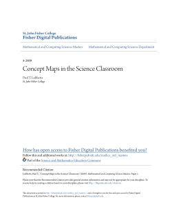 Concept Maps in the Science Classroom
