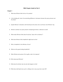 1984 Chapter Guide for Part 3