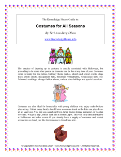 Costumes for All Seasons