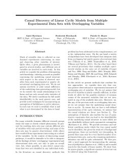 Causal Discovery of Linear Cyclic Models from Multiple