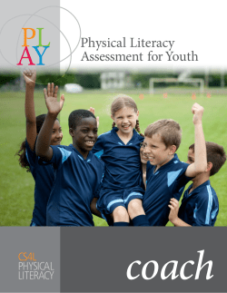 Physical Literacy Assessment for Youth