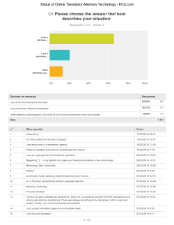 Q1 Please choose the answer that best describes your situation: