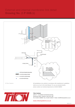External and internal membrane link detail Drawing