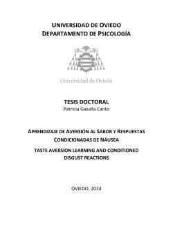 universidad de oviedo departamento de psicolog&iacute;a tesis doctoral