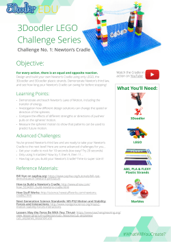 3Doodler LEGO Challenge 1