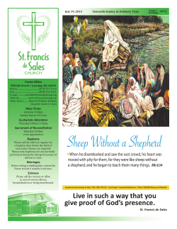 Live in such a way that you give proof of God`s presence.