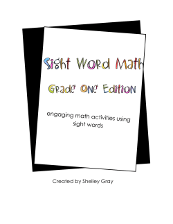 Created by Shelley Gray