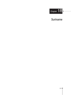 Suriname - The Indian Diaspora
