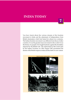 INDIA TODAY - SCERT Kerala