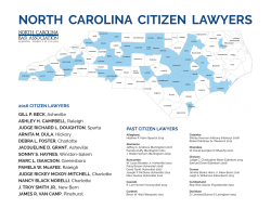 NORTH CAROLINA CITIZEN LAWYERS