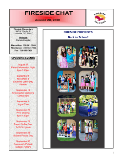 Fireside Chat - Superior Elementary School