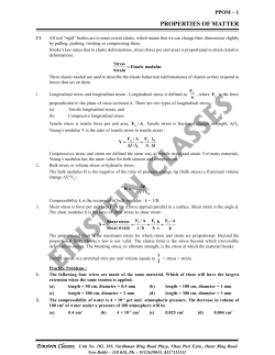 properties of matter