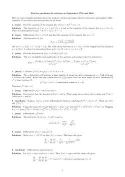 Practice problems for sections on September 27th