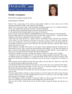 Deadly resurgence - Solutions of North Texas