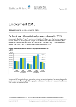 Employment 2013