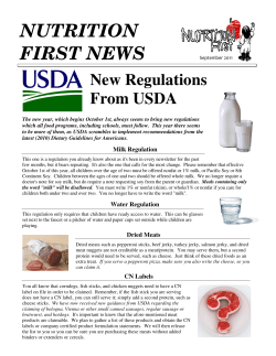 nutrition first news