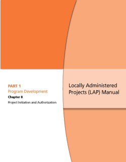 3. Identify the funding source(s) (Refer to the LAP Manual