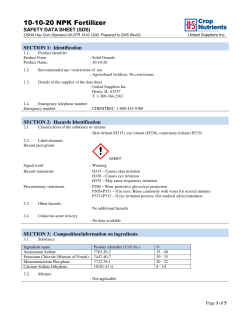 10-10-20 NPK Fertilizer - United Suppliers, Inc.