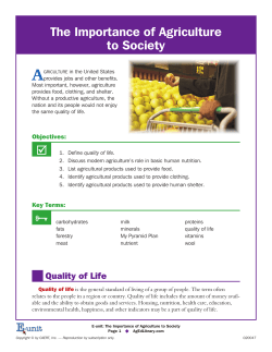 Basic Needs eunit - Warren County Schools