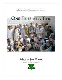 One Tribe at a Time - GlobalSecurity.org