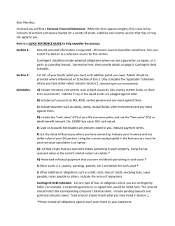 Personal Financial Statement - Atlanta Postal Credit Union